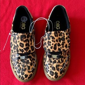 GBG Los Angeles Leopard Print Sneakers